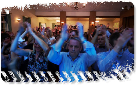 Hüttenabriss mit Liveband Stereojam Livemusik Geburtstagsfeier in Diepholz