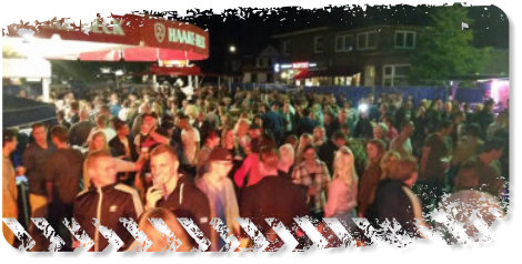 Stereojam Liveband auf dem Statdfest Rhaudefehn